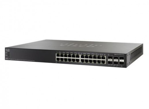 Коммутатор Cisco SB SG500X-24P-K9-G5