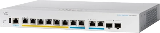 Коммутатор Cisco Business 350 Series CBS350-8MP-2X