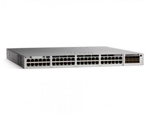 Коммутатор Cisco Catalyst 9300, 12x10GE, 36x2.5GE, Network Advantage C9300-48UXM-A