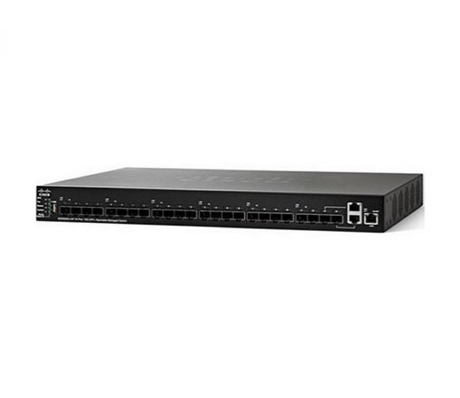 Управляемый коммутатор Cisco, 24 порта 10 Гб/с RJ-45 SG550XG-24F-K9-EU