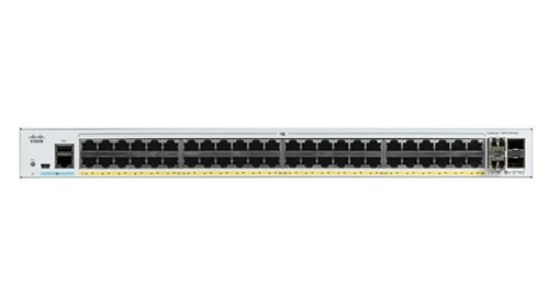 Коммутатор Cisco Catalyst 1000, 48xGE Full PoE+, 4xSFP C1000-48FP-4G-L