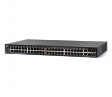 Управляемый коммутатор Cisco, 48 портов 1 Гб/с RJ-45 SG550X-48P-K9-EU