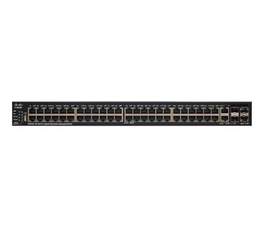 Управляемый коммутатор Cisco, 48 портов 1 Гб/с RJ-45 SG550X-48P-K9-EU