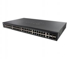 Управляемый коммутатор Cisco, 48 портов 10/100 Мб/с RJ-45 SG550X-48MP-K9-EU