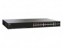 Управляемый коммутатор Cisco, 24 порта 1 Гб/с RJ-45 SG500X-24-K9-G5