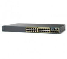 Коммутатор Cisco Catalyst, 24 x GE (PoE+), 4 x SFP, LAN Base WS-C2960RX-24PS-L