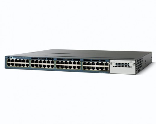Коммутатор Cisco Catalyst, 48 x GE (24 PoE), IP Base WS-C3560X-48P-S