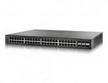 Управляемый коммутатор Cisco, 48 портов 1 Гб/с RJ-45 SG350X-48MP-K9-EU