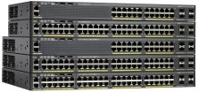 Коммутатор Cisco Catalyst, 24 x GE (PoE), 4 x 1G SFP, IP Lite WS-C2960XR-24PS-I