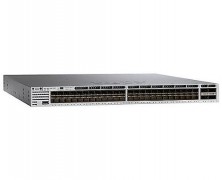Коммутатор Cisco Catalyst, 48 x SFP+ (PoE), IP Base WS-C3850-48XS-F-S