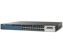 Коммутатор Cisco Catalyst, 24 x GE, IP Base WS-C3560X-24T-S
