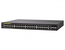 Управляемый коммутатор Cisco, 48 портов 1 Гб/с RJ-45 SG350-52P-K9-EU