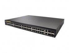 Управляемый коммутатор Cisco, 48 портов 1 Гб/с RJ-45 SG350-52MP-K9-EU