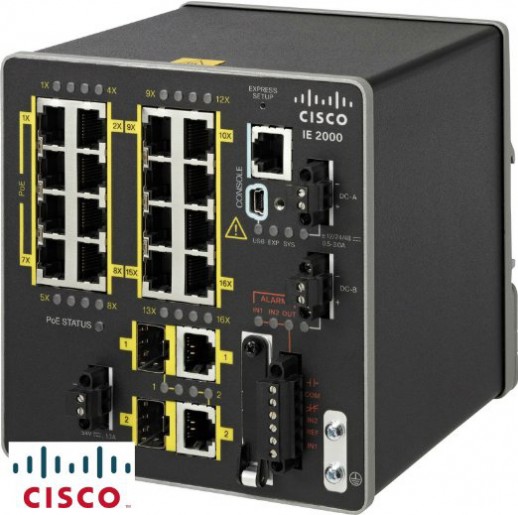 Коммутатор Cisco IE-2000-16PTC-G-E