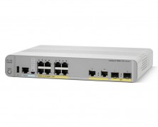 Коммутатор Cisco Catalyst, 8 x GE (PoE+), 2 x GE, 2 x SFP, LAN Base WS-C2960CX-8PC-L