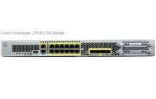 Межсетевой экран Cisco 2120 NGFW, 12 x GE, 4 x SFP, 3500 IPSec, 100GB FPR2120-NGFW-K9