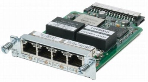 Интерфейсный HWIC модуль Cisco HWIC-4T1/E1=