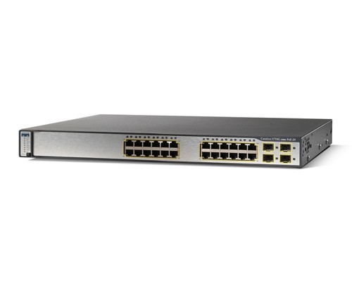 Коммутатор Cisco Catalyst WS-C3750-24PS-E