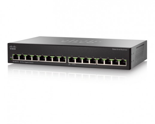 Коммутатор Cisco SB SG110-16-EU