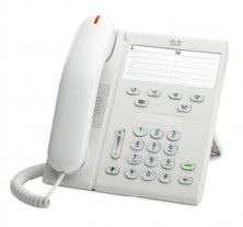 IP-телефон Cisco, 1 x SIP, 2 x FE, PoE, белый, slim CP-6911-WL-K9=