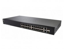 Smart коммутатор Cisco, 24 порта 1 Гб/с RJ-45 SG250-26HP-K9-EU
