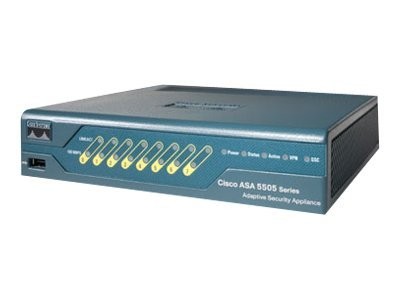 Межсетевой экран Cisco, 6 x FE, 10 IPSec, 25 SSL, 50 users, DES ASA5505-SSL25-K8