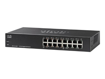 Коммутатор Cisco SB SG110-16HP-EU