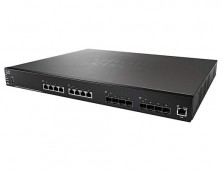 Коммутатор Cisco 550X, 8x10GE, 8xSFP+ SG550XG-8F8T-K9-EU