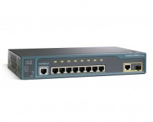Коммутатор Cisco Catalyst, 8 x FE, 1 x GE, PoE, LAN Base WS-C2960PD-8TT-L-M