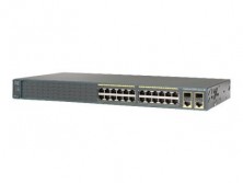 Коммутатор Cisco Catalyst, 24 x FE (8 PoE), 2 x GE/SFP, LAN Base WS-C2960+24LC-L